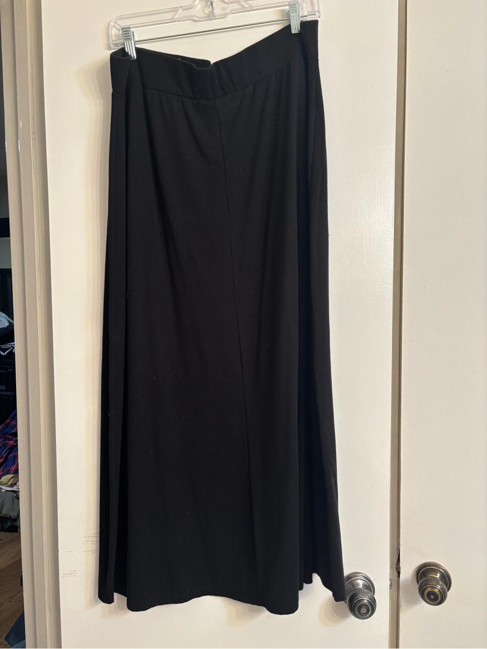 Faded Glory Black Maxi Skirt — Classic Flowing Design